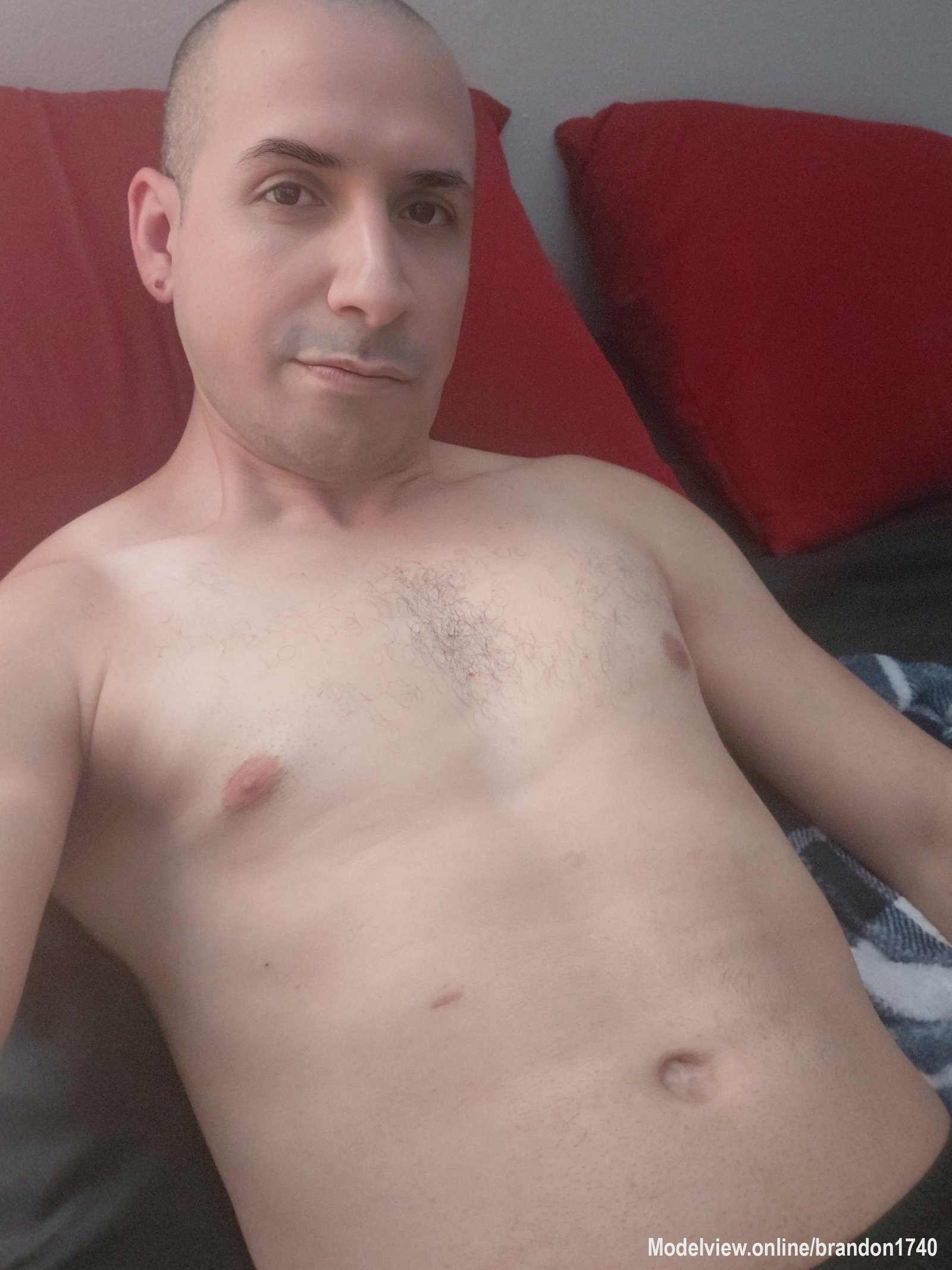 In bed still